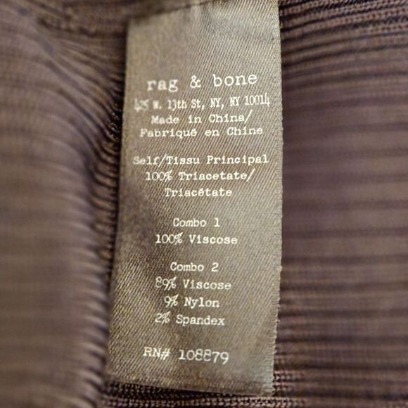 Rag & Bone asymmetrical black mini dress - Picture 11 of 11